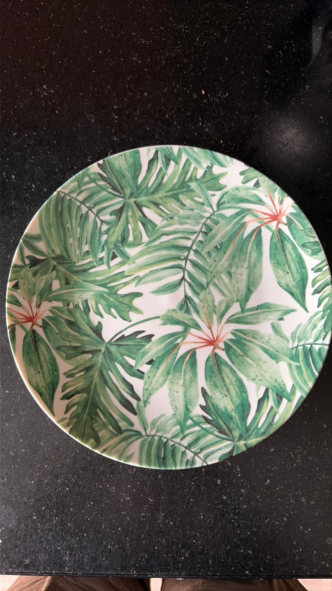 4 palmboom ontbijtborden &Klevering, Ophalen, Zo goed als nieuw, Bord(en), Overige stijlen