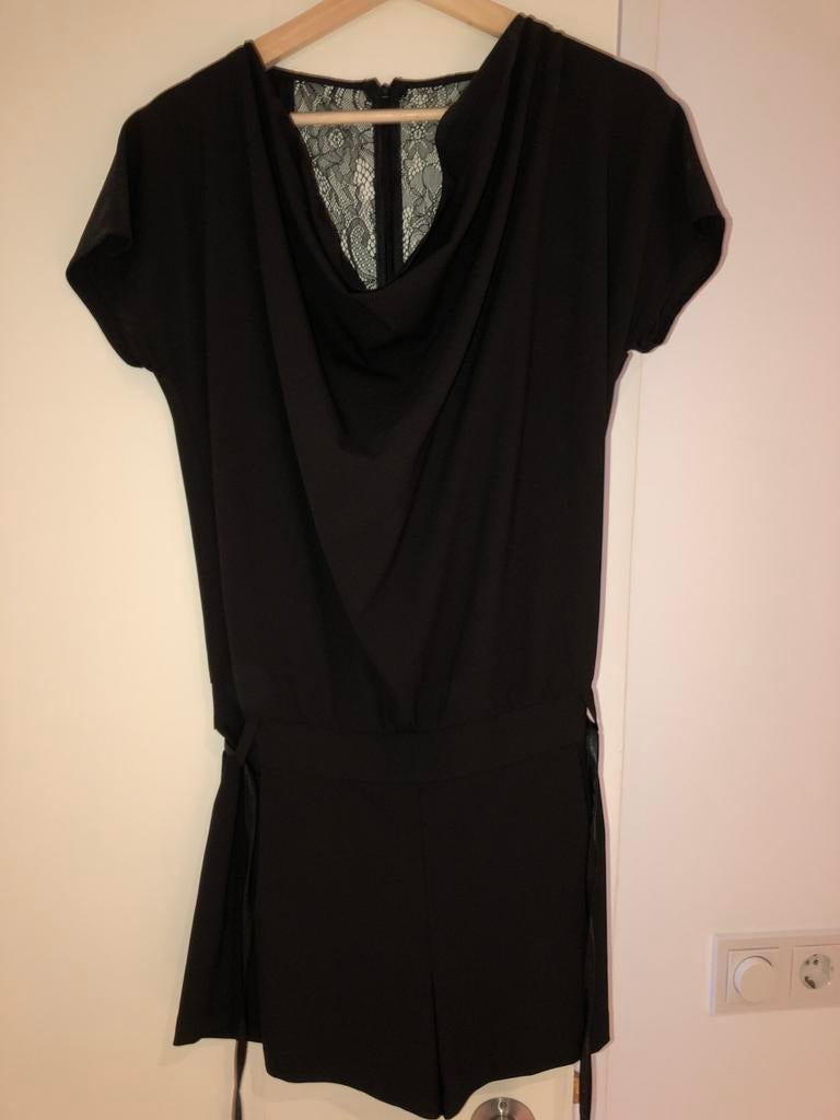 Aaiko zwarte broekpak maat:38, Kleding | Dames, Ophalen of Verzenden, Zo goed als nieuw, Maat 38/40 (M), Zwart