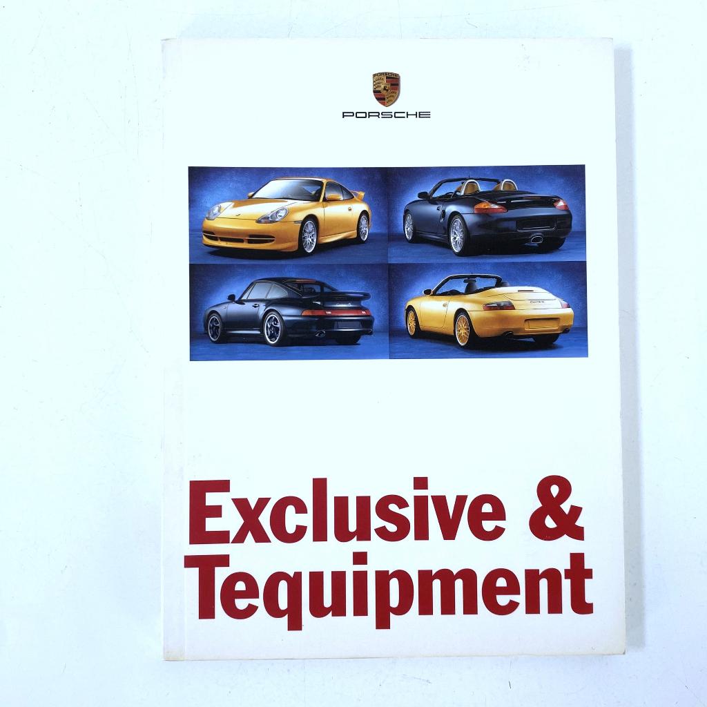 Porsche Exclusive & Tequipment brochure - 1999, Verzenden, Zo goed als nieuw, Porsche