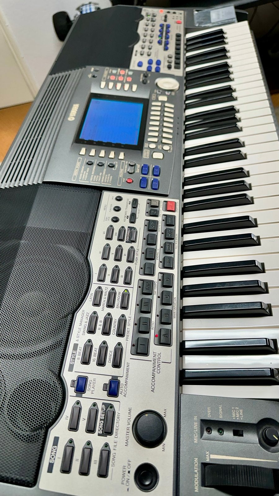 Yamaha PSR 9000 Keyboard  Workstation, Ophalen, Yamaha, Aanslaggevoelig, 61 toetsen