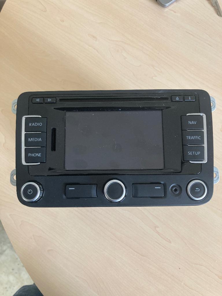 VW RNS 310 Navigatie Radio CD SD, Auto diversen, Ophalen of Verzenden, Zo goed als nieuw