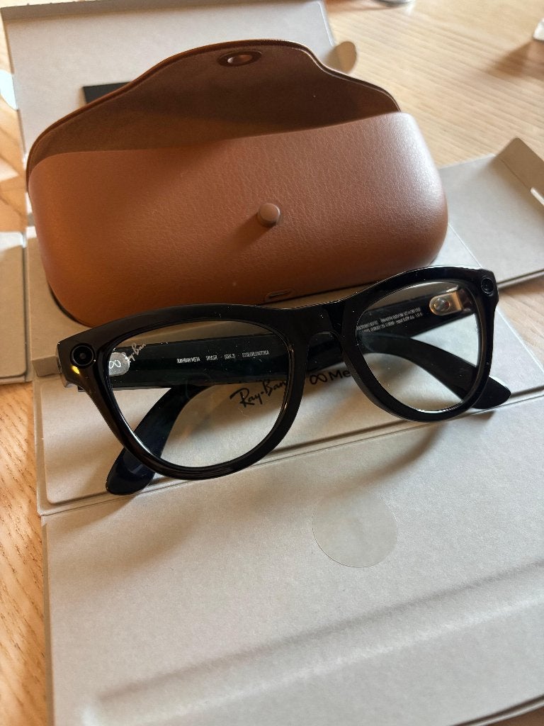 Ray-Ban Meta Gen II Skyler - Perfecte staat, Zonnebril, Zwart, Ophalen of Verzenden, Zo goed als nieuw