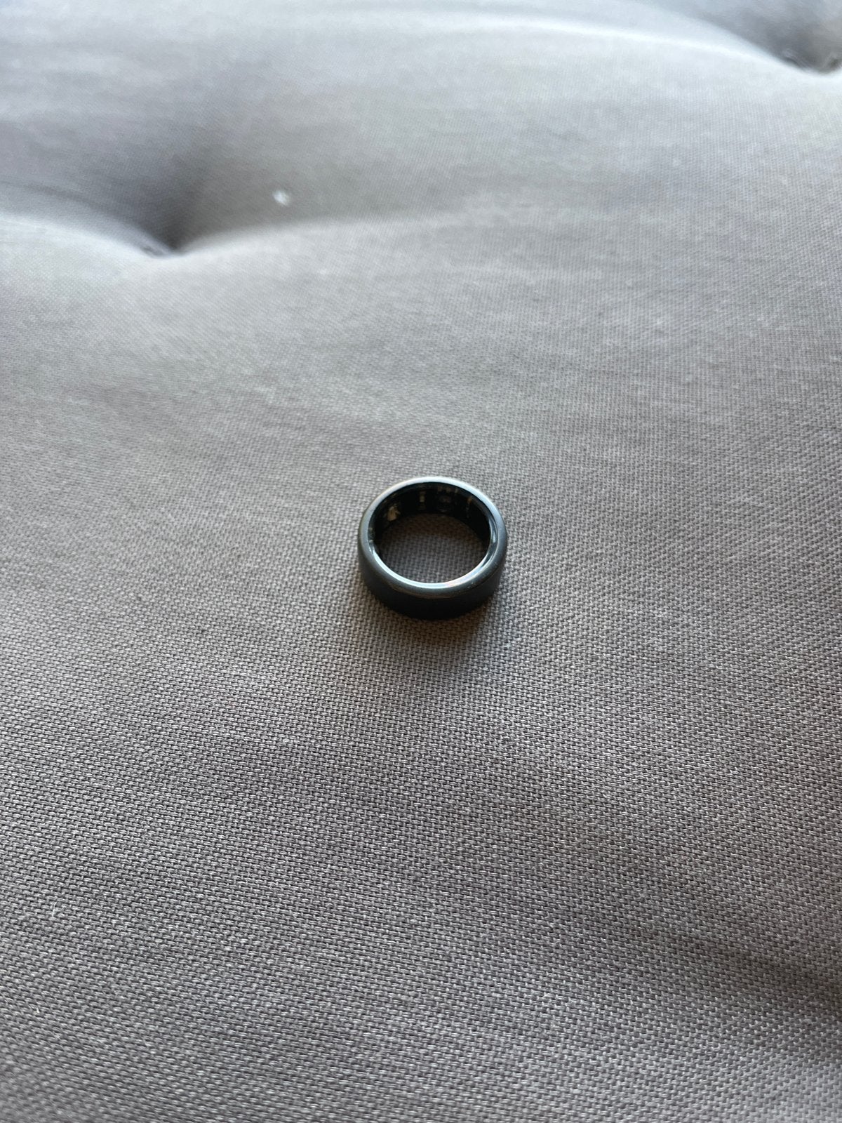 Oura Ring Gen 3 Maat 9 (zonder oplader), Gebruikt, Hartslag, Zwart, Ophalen of Verzenden