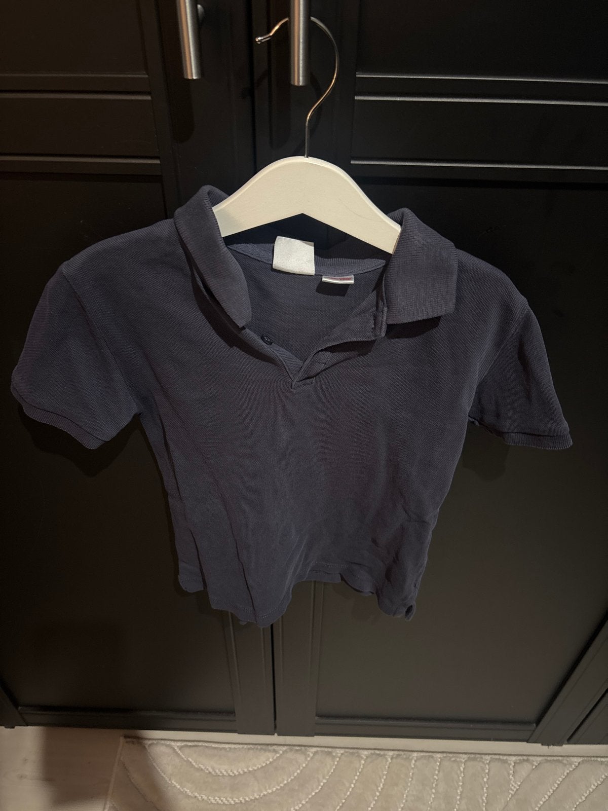 Zara donkerblauw poloshirt maat 110 (4-5 jaar), Kinderen en Baby's, Kinderkleding | Maat 104, Ophalen of Verzenden, Gebruikt, Jongen of Meisje