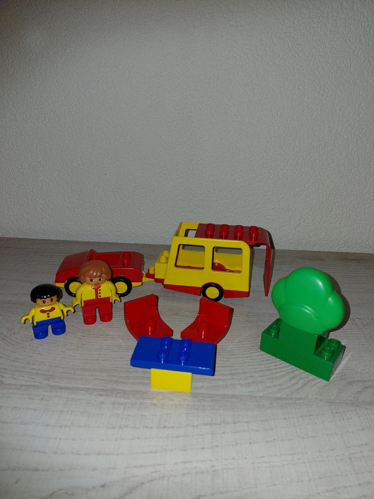 LEGO Duplo Vintage auto met caravan 1994 - set 2630, Ophalen of Verzenden, Gebruikt, Duplo