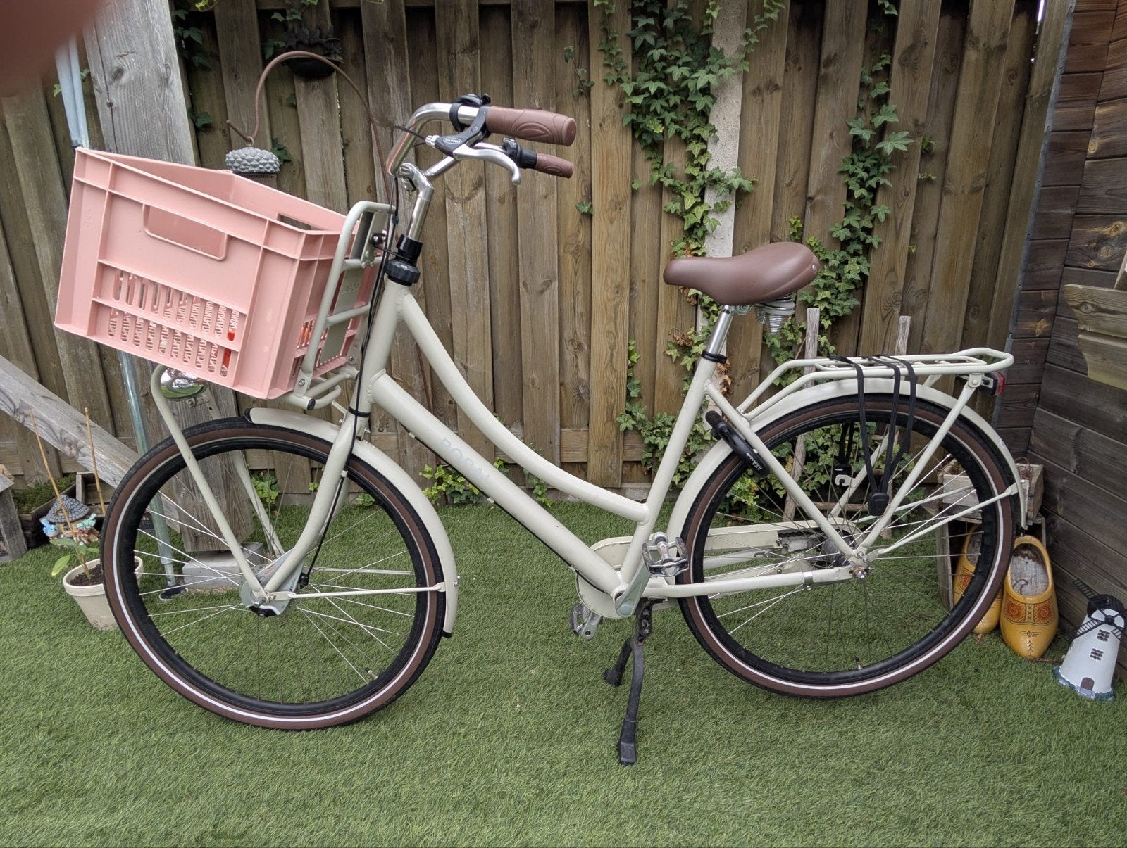 Popal meisjesfiets omafiets transportfiets. 53 cm, 53 tot 56 cm, Ophalen, Gebruikt