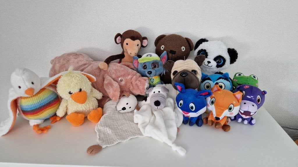 Knuffels, Ophalen, Gebruikt, Overige typen