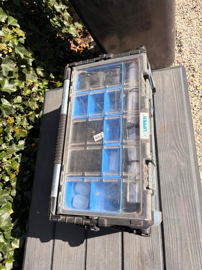 Küpper Gereedschapskist met Parkside Pneumatisch Gereedschap, Ophalen of Verzenden, Gebruikt