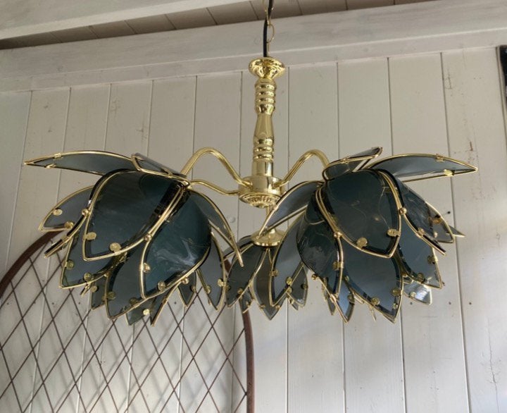 Lotus lamp, Ophalen, Zo goed als nieuw, E27 (groot)