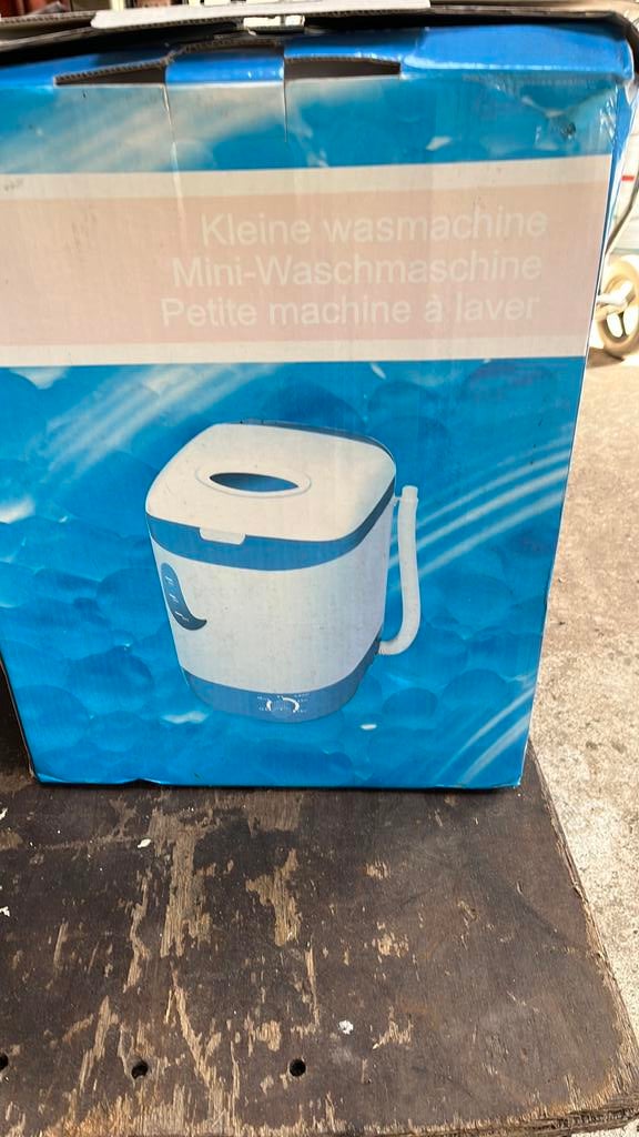 Camping mini wasmachine Weinig thuis als nieuw, Ophalen, Zo goed als nieuw