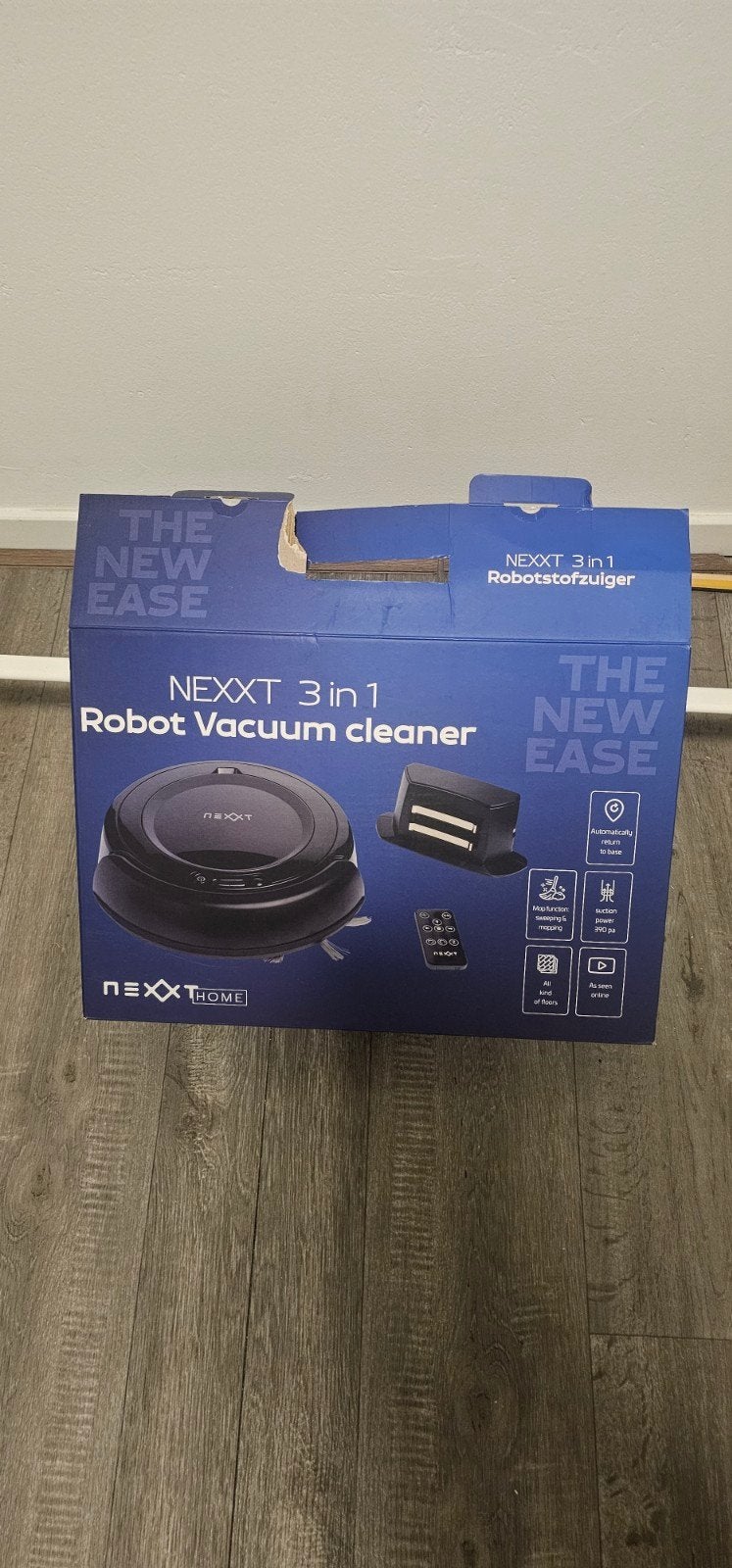stofzuiger robot vacuum cleaner, Ophalen of Verzenden, Zo goed als nieuw
