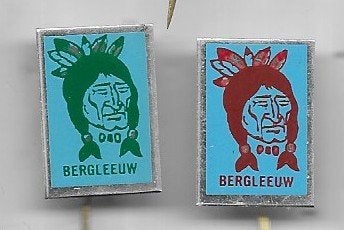 2 INDIANEN BERGLEEUW  SPELDEN, Ophalen of Verzenden, Gebruikt, Overige onderwerpen, Speldje of Pin