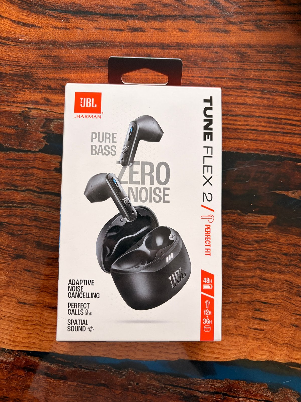 JBL Tune Flex 2, Ophalen of Verzenden, Nieuw, Zwart, JBL