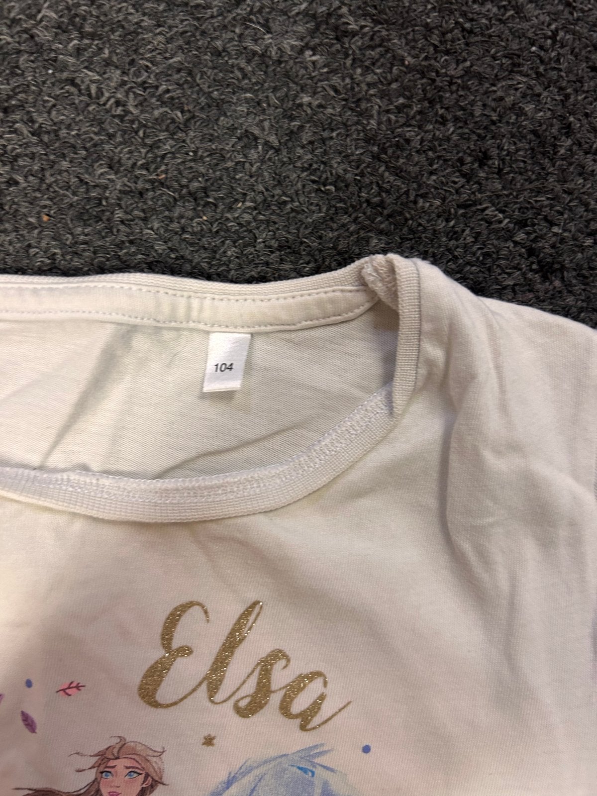 Elsa Frozen pyjama set maat 104, Ophalen of Verzenden, Gebruikt, Meisje, Nacht- of Onderkleding