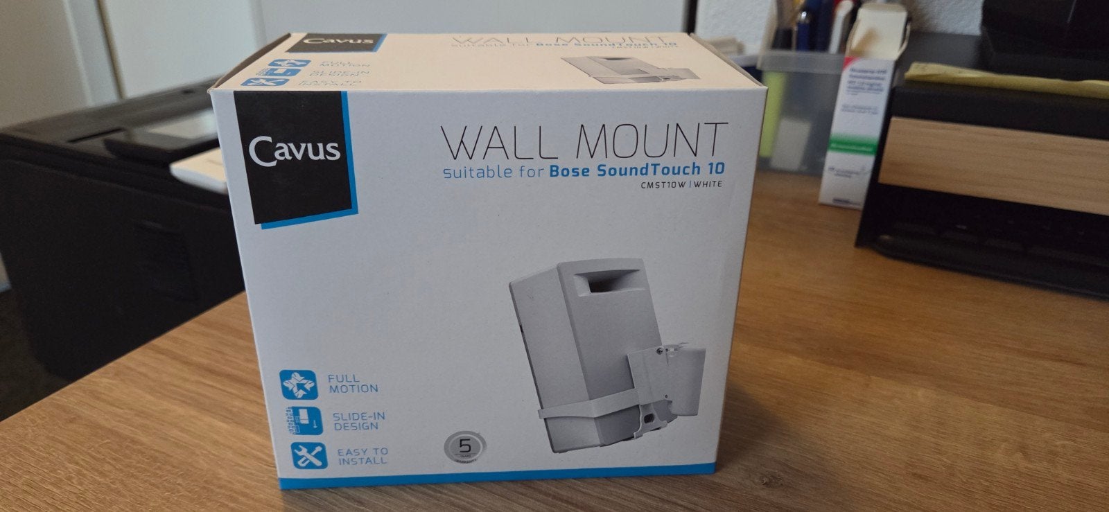 Cavus Muurbeugel voor Bose SoundTouch 10 - Wit, Ophalen of Verzenden, Nieuw, Overige typen, Overige merken
