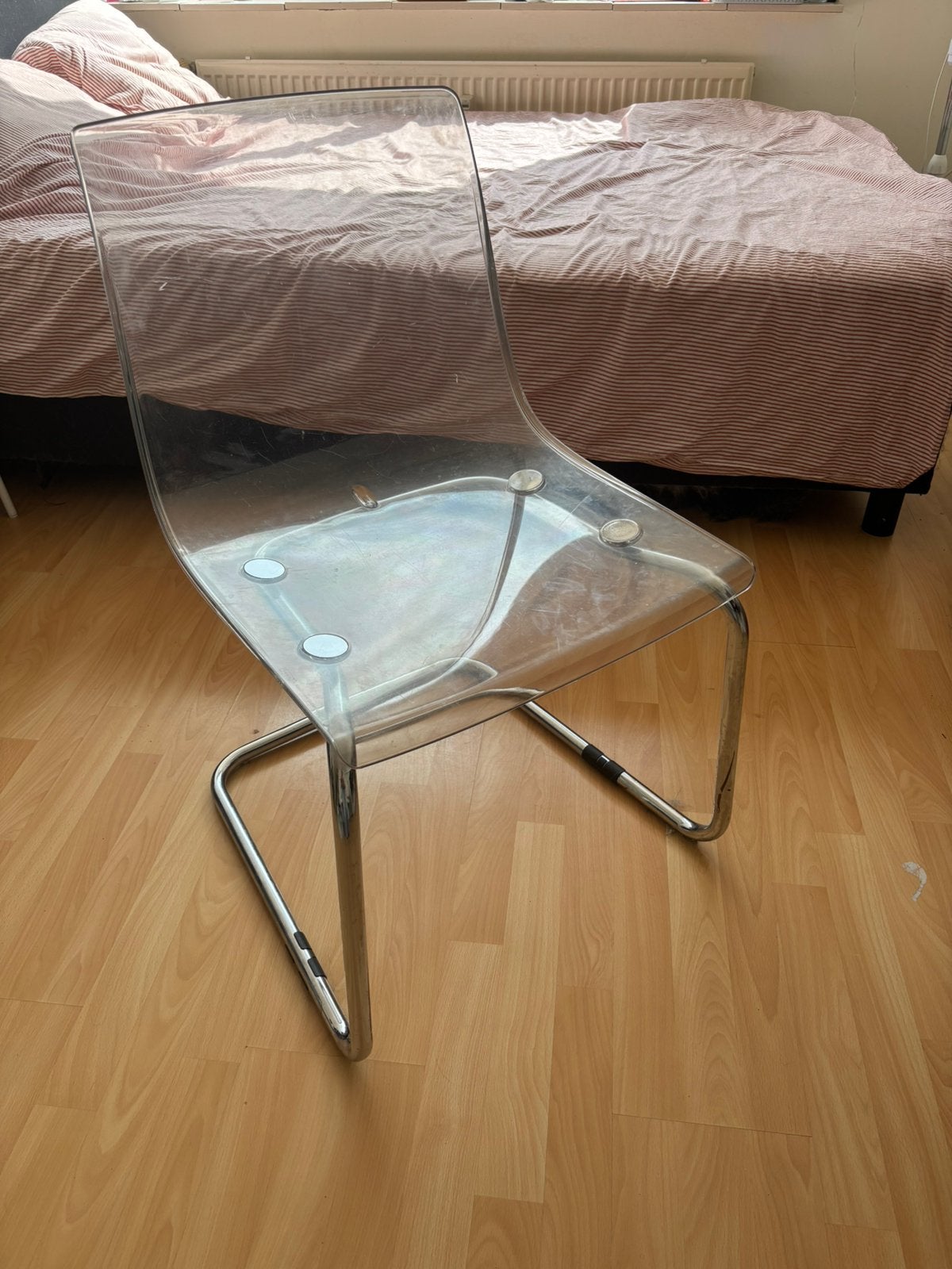 Ikea stoel Tobias 2x, Ophalen, Gebruikt, Wit, Twee
