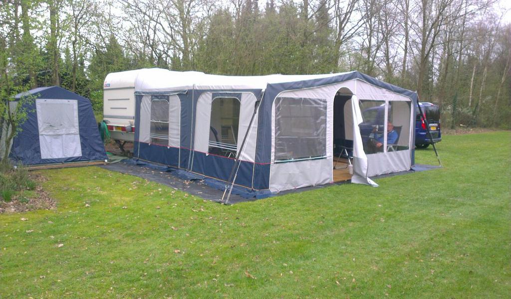 Voorwand voor luifel hypercamp, Ophalen, Gebruikt, Ten Cate All Season 200g/m2, Overige merken