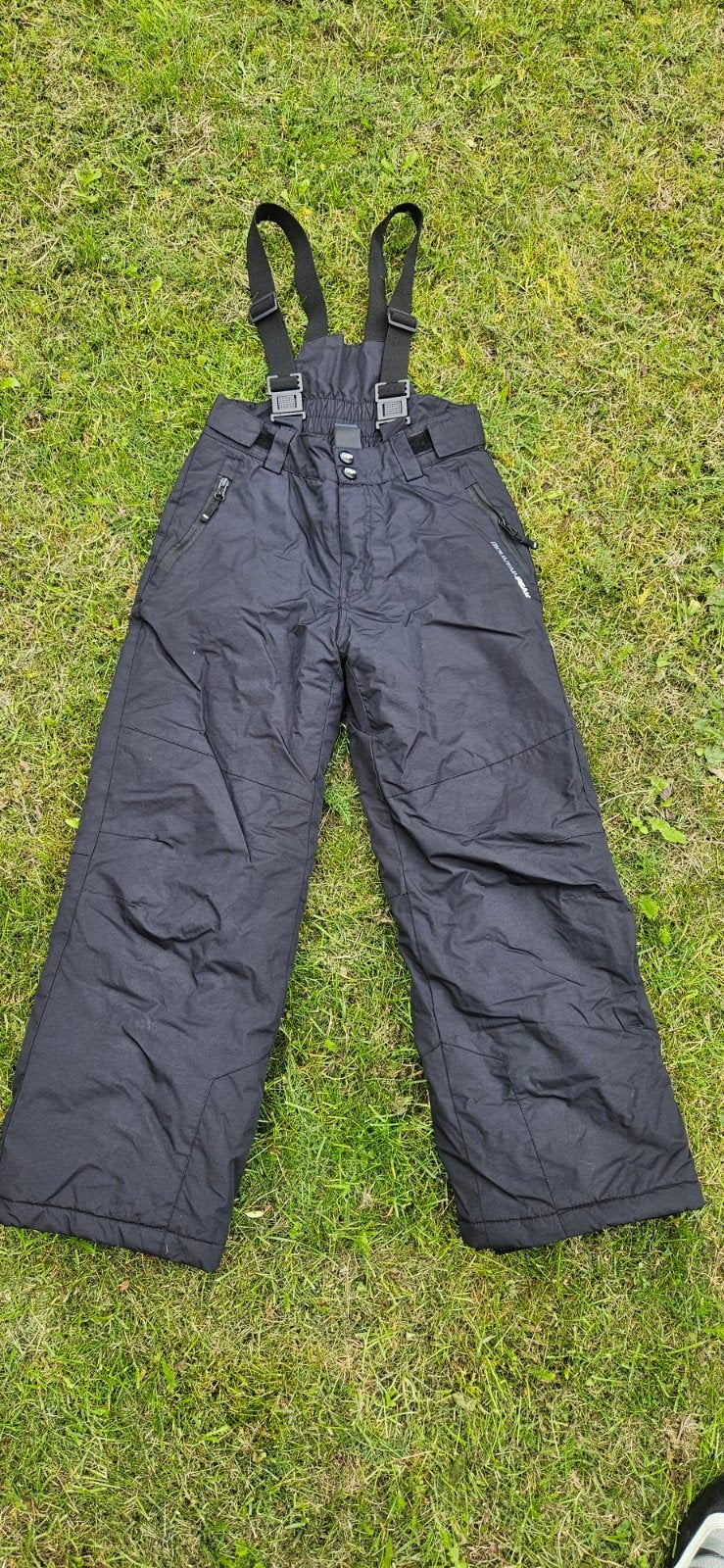 Mountain Peak Skibroek Maat 140 Zwart, Broek, Jongen of Meisje, Ophalen of Verzenden, Zo goed als nieuw