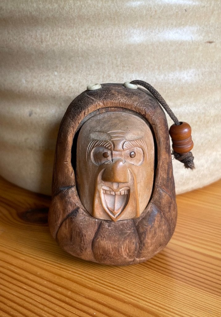 Japanse daruma tonkotsu, tabakspot, Antiek en Kunst, Ophalen of Verzenden