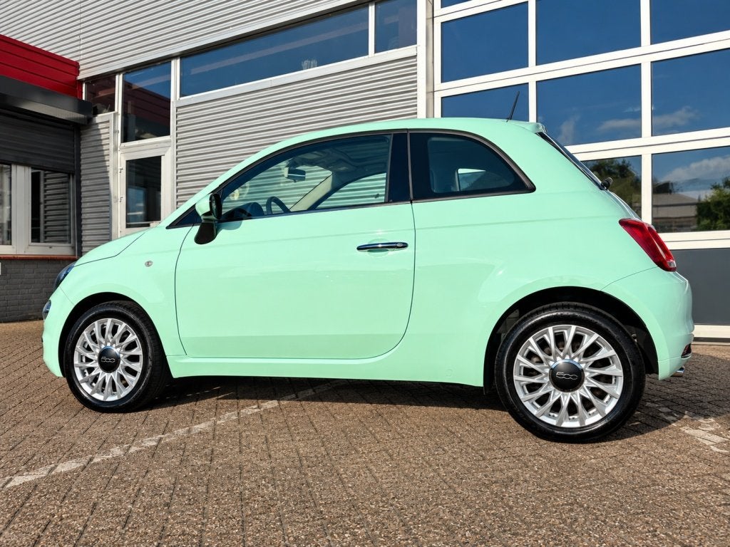 Fiat 500 TwinAir Turbo Airco, Paneramadak, Cruise (bj 2018), Auto's, Elektrische ramen, Stof, Gebruikt, 31 €/maand