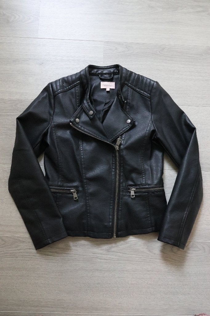 Nieuw! Leren jasje only 140, Kinderen en Baby's, Kinderkleding | Maat 140, Ophalen, Meisje, Nieuw, Only