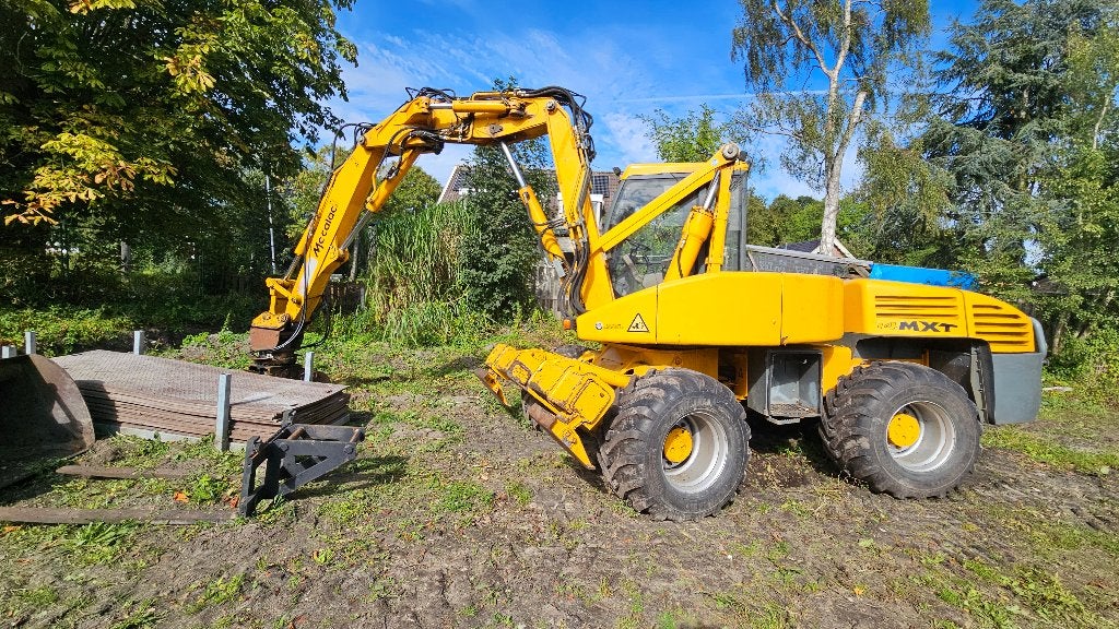 Mobiele kraan (14 ton) Mecalac 14MXT veel aanbouwdelen, Ophalen of Verzenden, Graafmachine