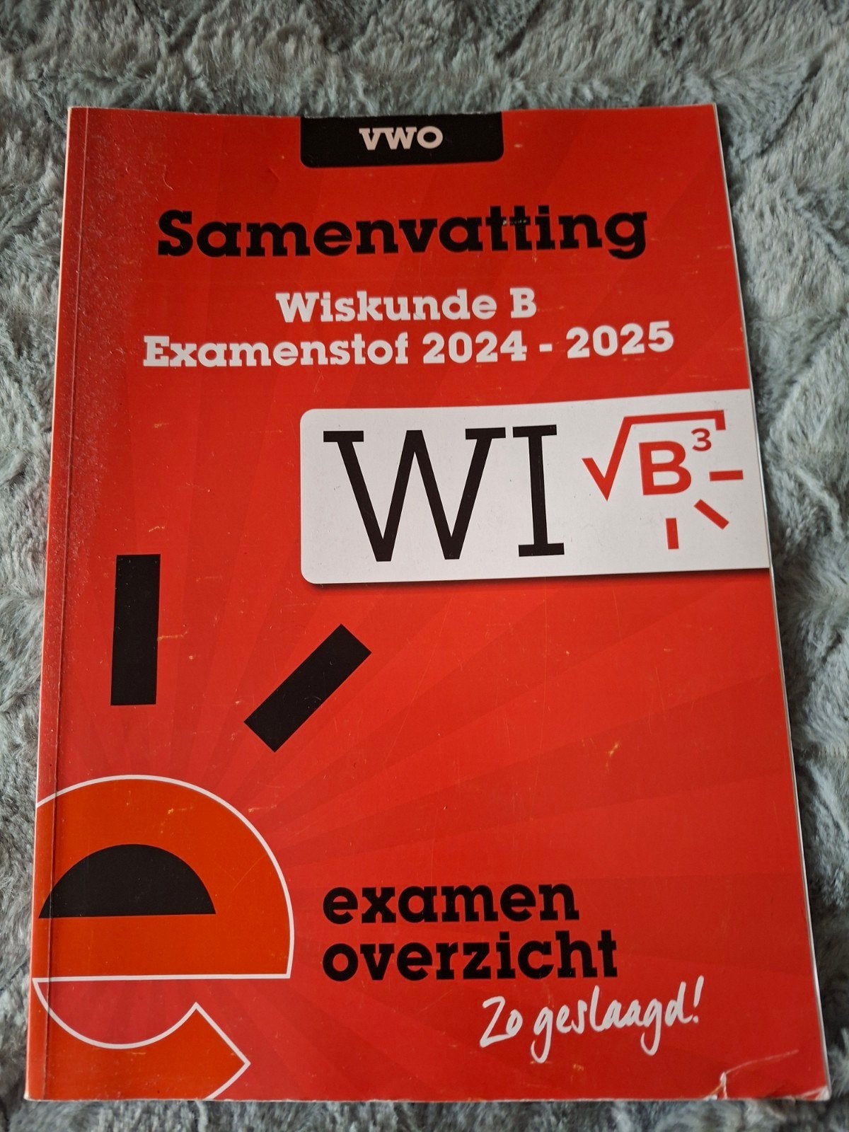 ExamenOverzicht - Samenvatting Examenstof Wiskunde B VWO, Ophalen of Verzenden, Nederlands, Overige niveaus, ExamenOverzicht