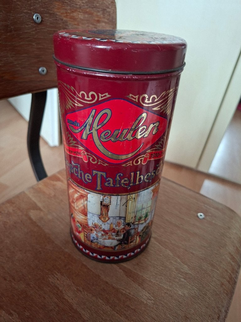 oud van der Meulen 75 jaar beschuitblik, Ophalen of Verzenden, Overige