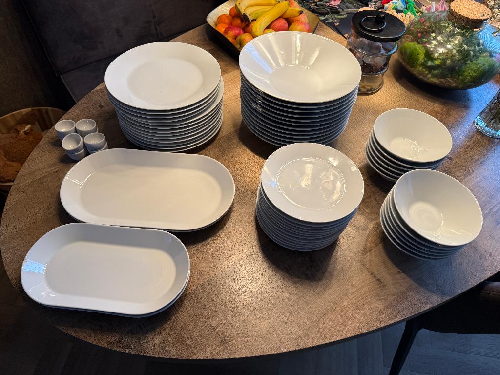Ikea 365+ servies 59 delig T.E.A.B, Ophalen, Gebruikt, Overige stijlen, Porselein