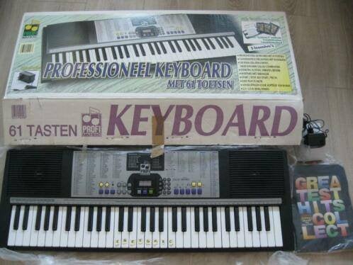 Nieuw keyboard 60 ritmes + muziekboek  Nieuwprijs €129,90, Muziek en Instrumenten, Keyboards, Ophalen of Verzenden, Nieuw, 61 toetsen