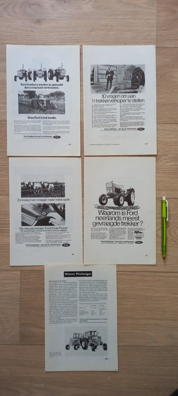 R: Ford trekker advertenties., Ophalen of Verzenden, 1980 tot heden, Tijdschrift