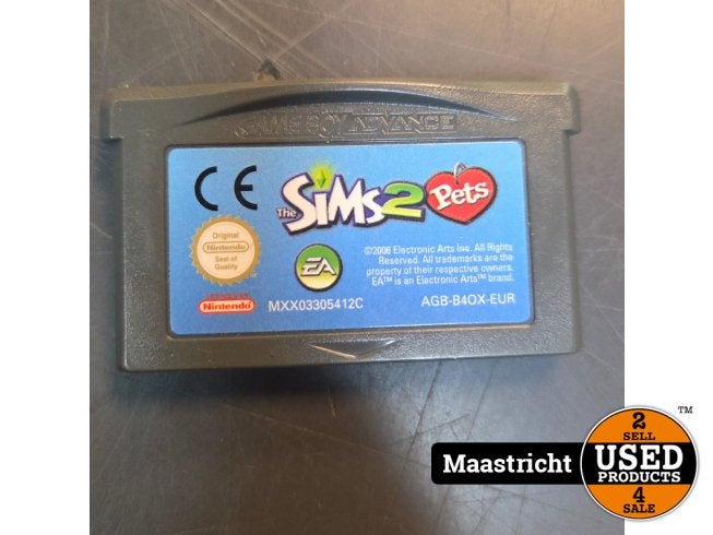 gameboy advance game | De Sims 2 Huisdieren (losse cassette), EA Sports, Zo goed als nieuw, https://help.ea.com/nl/contact-us/