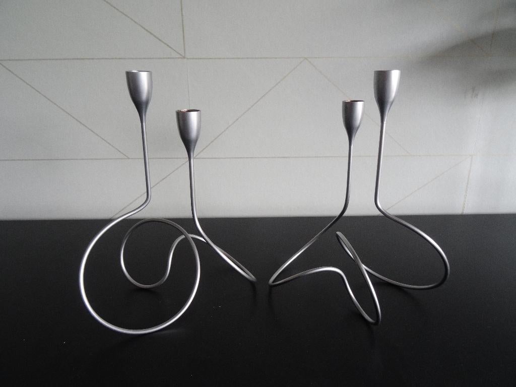 moderne kandelaars, Huis en Inrichting, Woonaccessoires | Kandelaars en Kaarsen, Overige kleuren, 25 tot 50 cm, Ophalen of Verzenden