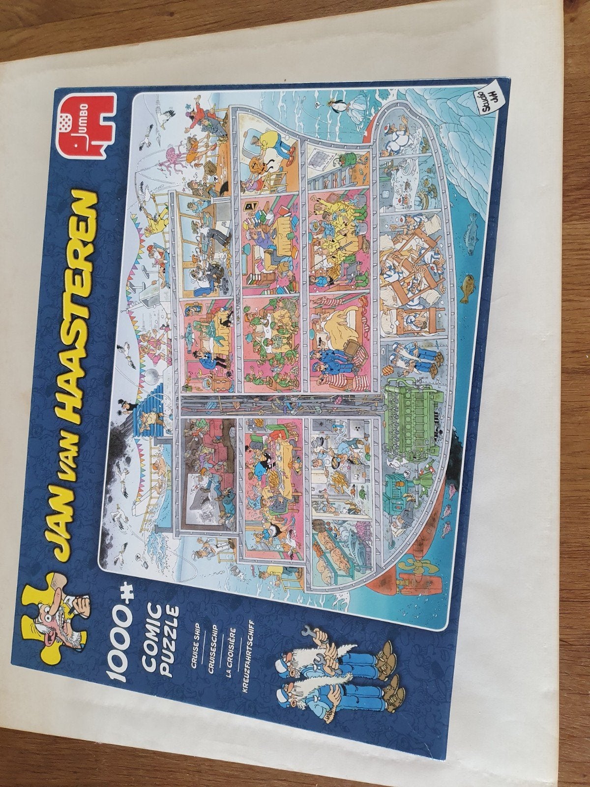 jan van haasterenpuzzel, Ophalen of Verzenden, 500 t/m 1500 stukjes, Gebruikt
