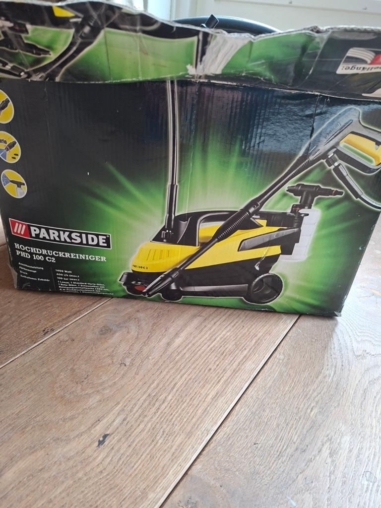 Parkside Hogedrukreiniger PHD 100 C2, Tuin en Terras, Hogedrukreinigers, Ophalen of Verzenden, Nieuw, Elektrisch, Parkside