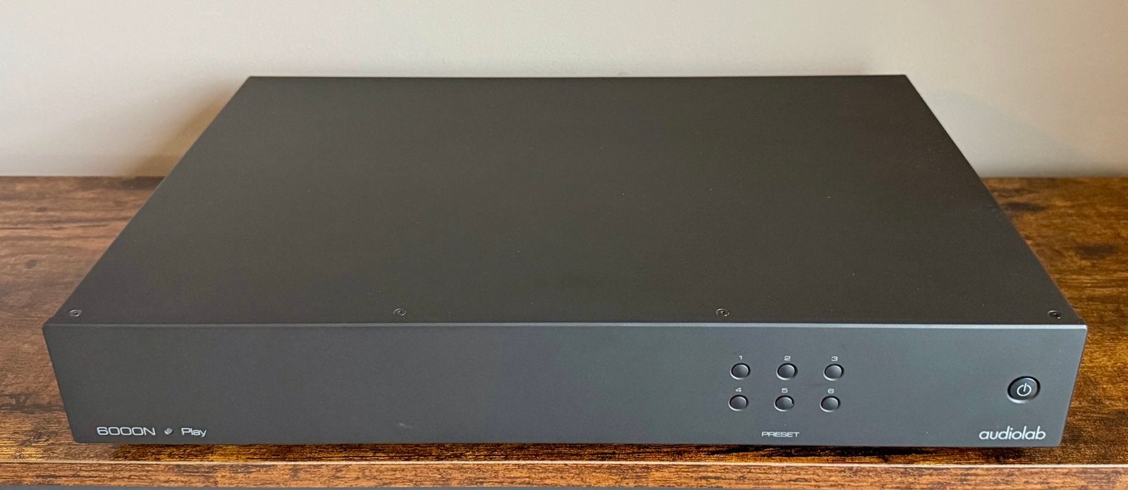 Audiolab 6000N Play Netwerkstreamer Zwart – Compleet in doos, Verzenden, Zo goed als nieuw