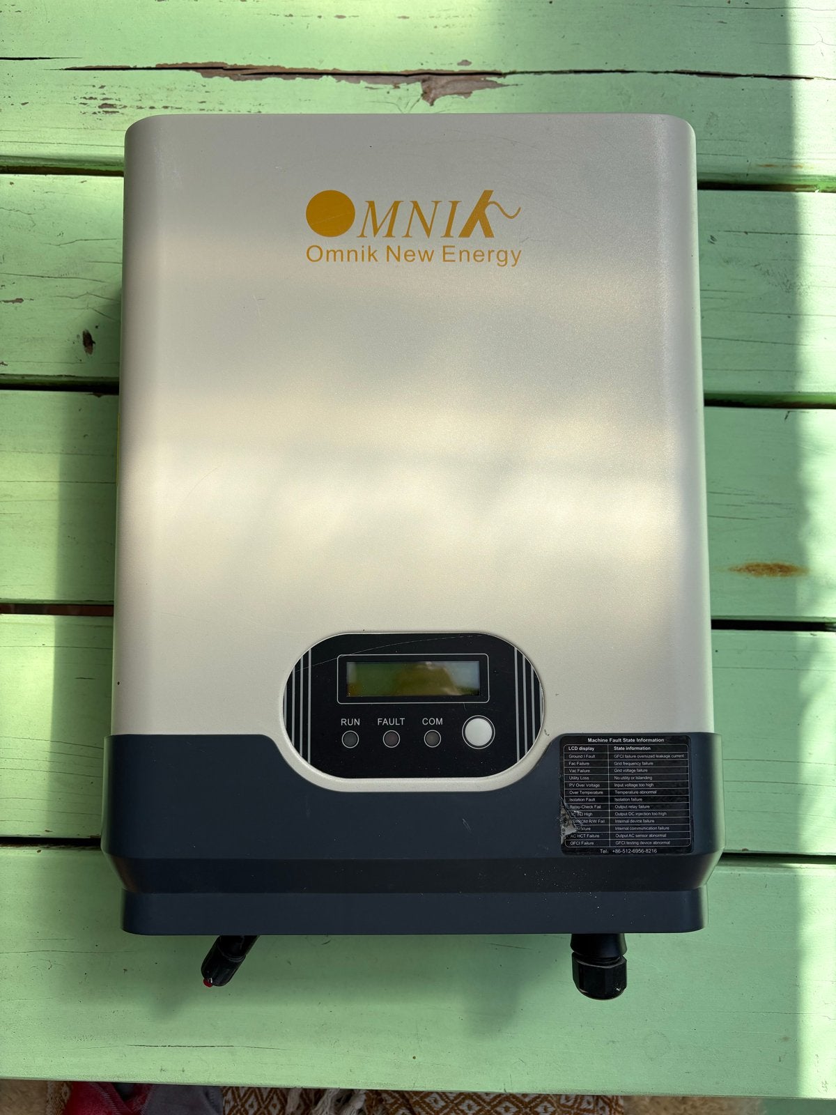 Omniksol-2K-TL Omvormer zonnepanelen (2000W), Ophalen of Verzenden, Gebruikt, Overige typen, 200 wattpiek of meer