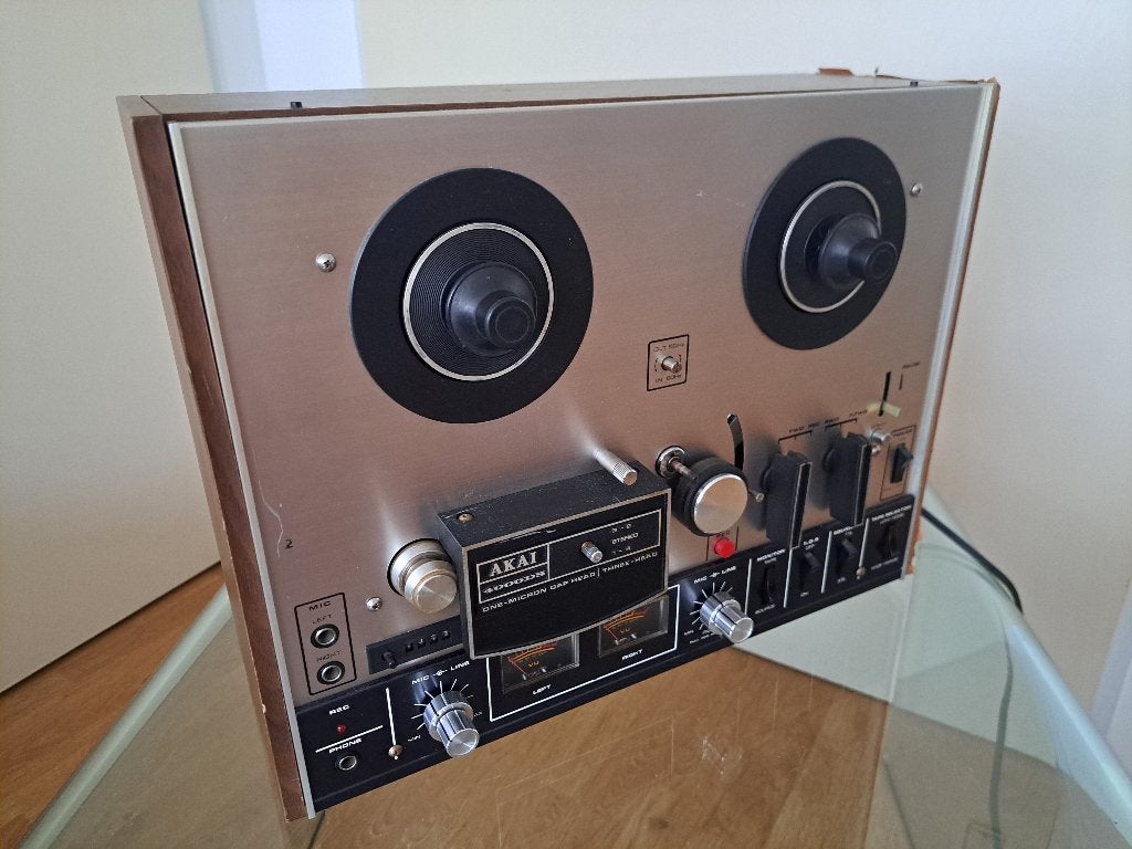 Akai 4000DS Bandrecorder - Vintage Stereo Tapedeck, Audio, Tv en Foto, Bandrecorders, Verzenden, Bandrecorder