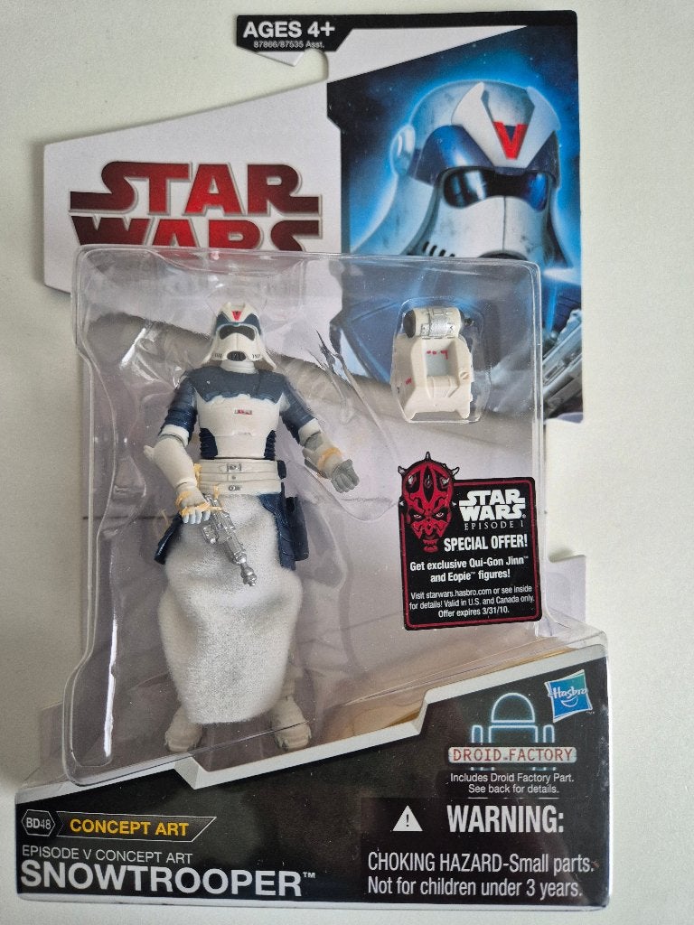 Star Wars TLC Red BD48 Snowtrooper - Episode V Concet Art, Ophalen of Verzenden, Nieuw, Actiefiguurtje