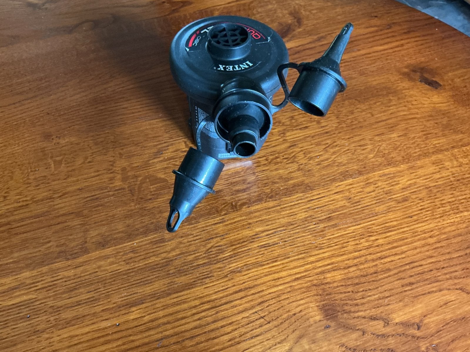 Intex Quick Fill Batterij Pomp - Draagbare Luchtpomp, Ophalen of Verzenden, Gebruikt