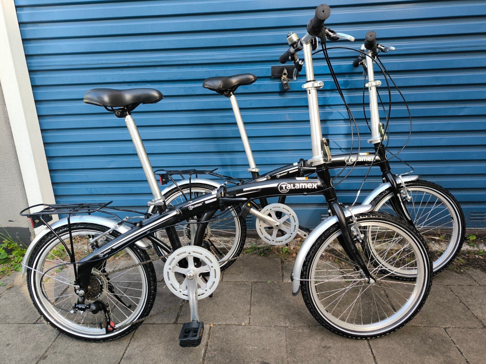 2x Z.G.A.N Talamex Vouwfietsen met 6 Versnellingen, 20 inch of meer, Versnellingen, Ophalen of Verzenden, Zo goed als nieuw