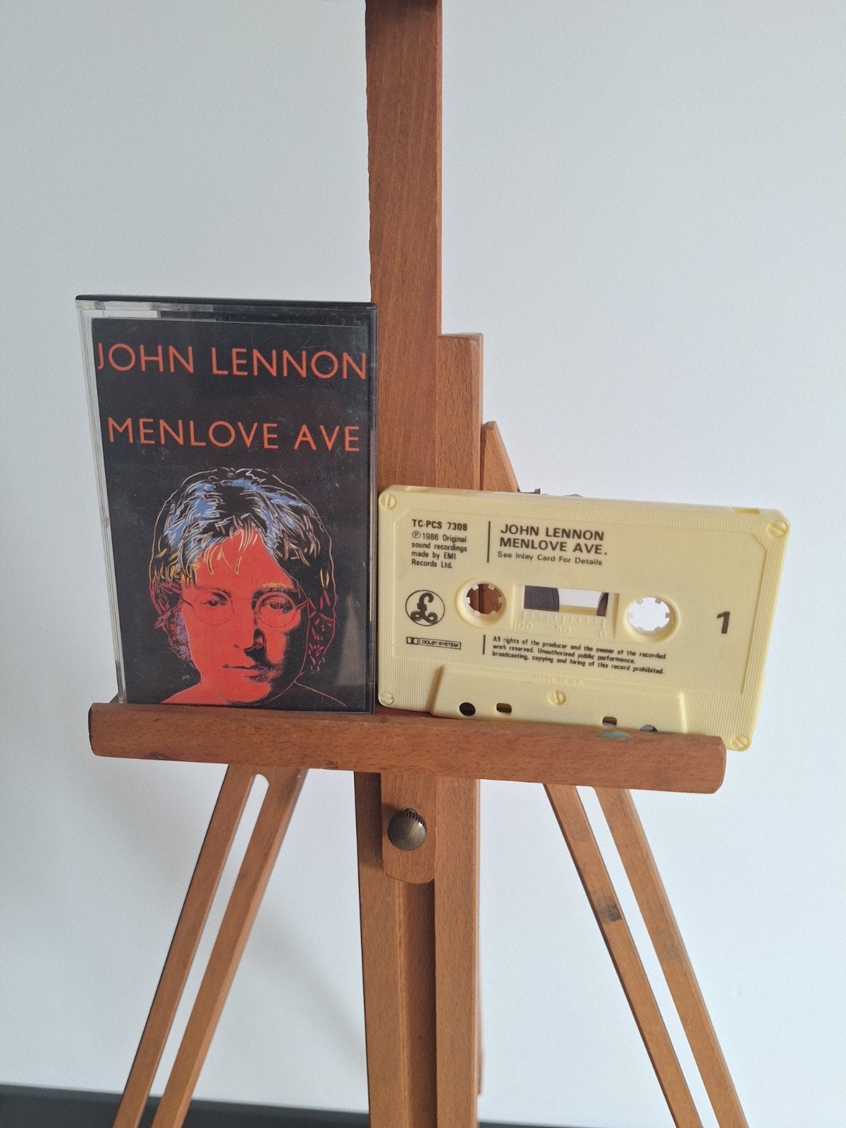 John Lennon - Menlove Ave. Cassette Tape (Pop/Rock), Cd's en Dvd's, Cassettebandjes, Gebruikt, 1 bandje, Ophalen of Verzenden