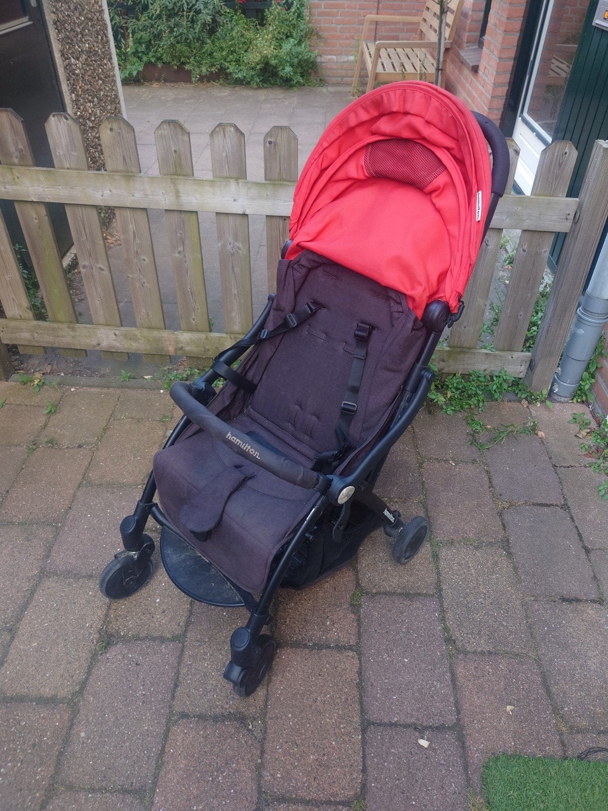 Hamilton Buggy - Compact en Handig, Ophalen of Verzenden, Gebruikt, Overige merken, Verstelbare rugleuning