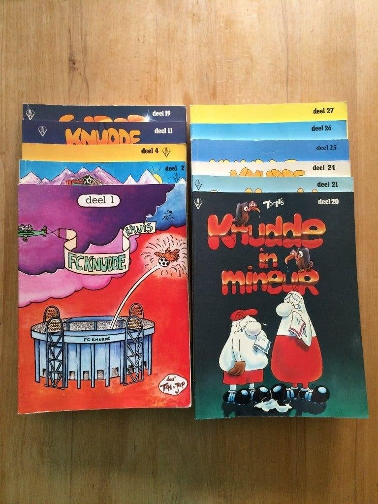 11 x FC Knudde, Boeken, Gelezen, Ophalen of Verzenden, Toon & Joop, Meerdere stripboeken