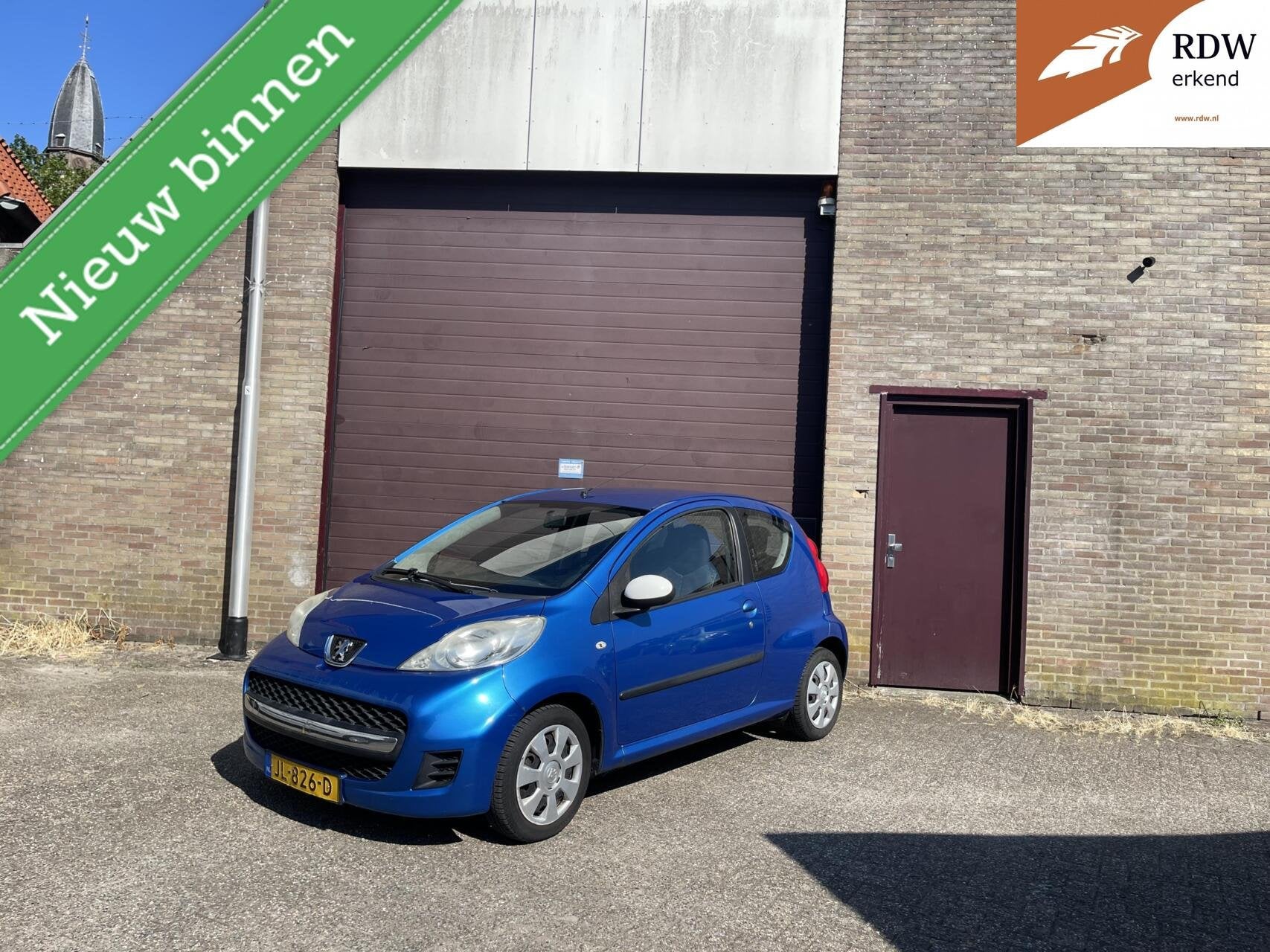 Peugeot 107 1.0 2011 160DKM | AIRCO | ELEK-PAKKET | APK, Voorwielaandrijving, Euro 5, Metallic lak, Gebruikt