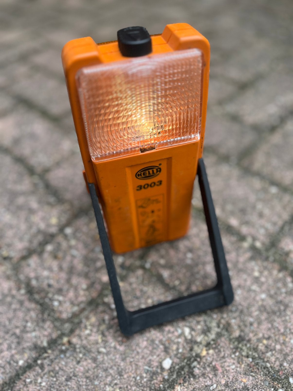 Hella pechlamp, Ophalen of Verzenden, Gebruikt