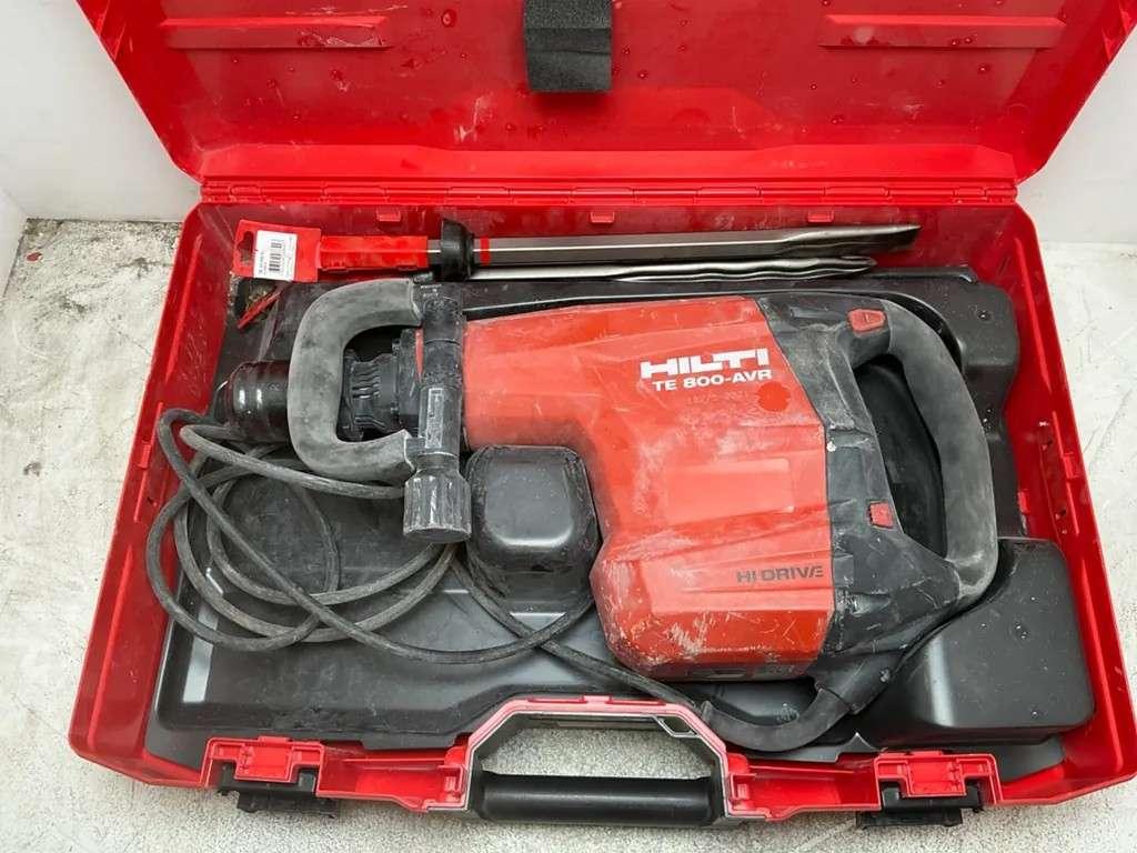 Hilti TE 800-AVR Breekhamer (2024) – 11 kg – incl. nieuwe be, Gebruikt, Boor- en/of Breekhamer, Weijman, Ochten