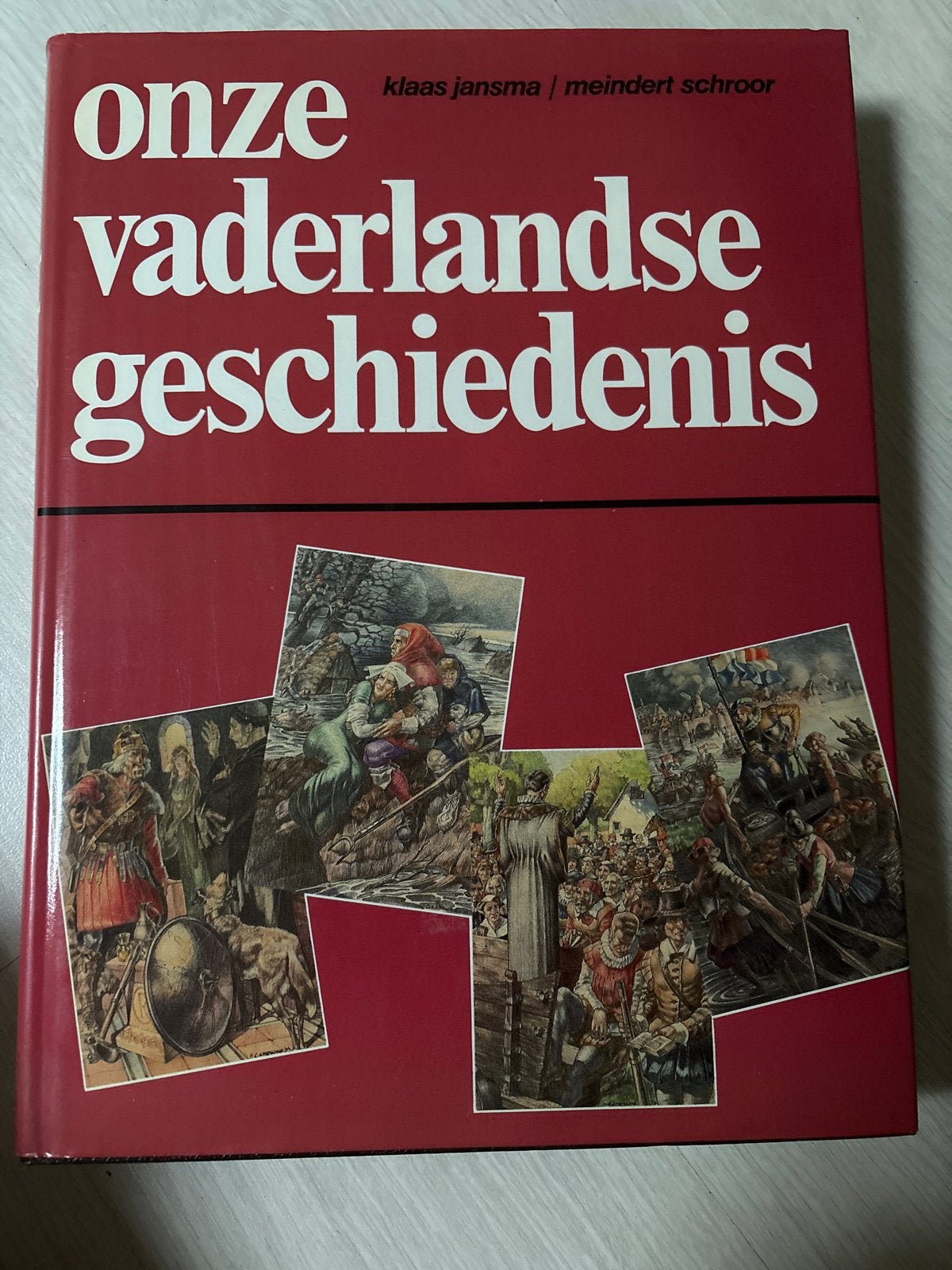 Onze Vaderlandse Geschiedenis - Klaas Jansma / Meindert Scho, Ophalen of Verzenden, 20e eeuw of later, Gelezen