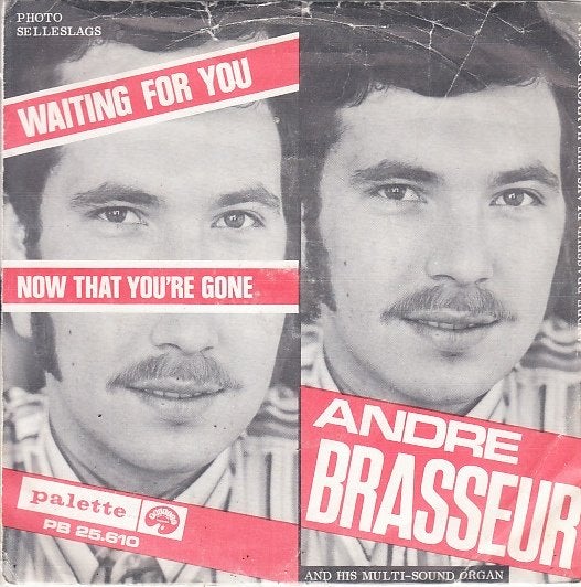 andre brasseur - waiting for you  (1967), Gebruikt, 7 inch, Single, Ophalen of Verzenden