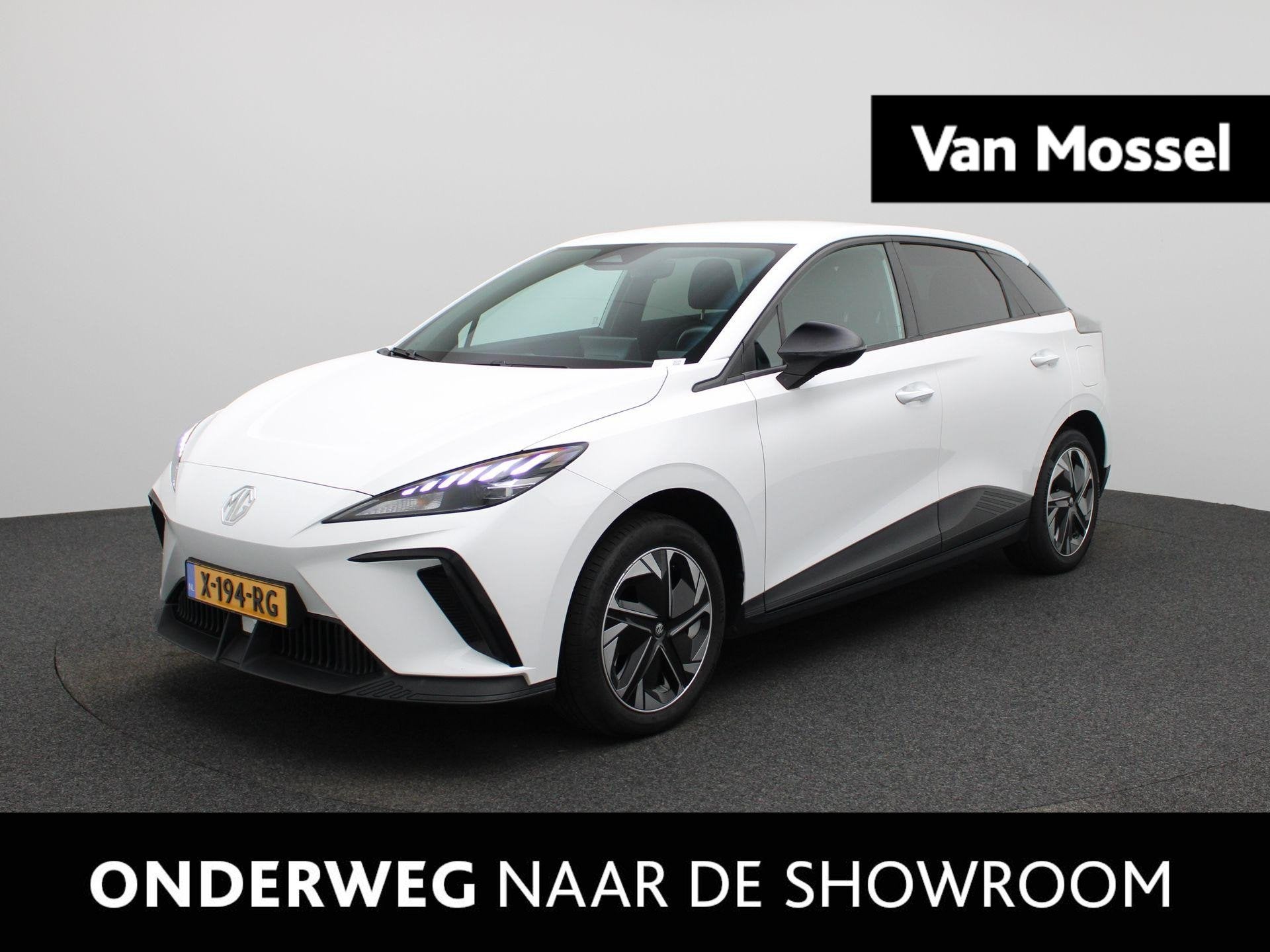 MG MG4 Electric Comfort 64 kWh | APPLE CARPLAY - ANDROID AUT, Auto's, Automaat, 12 maanden, Gebruikt, Wit